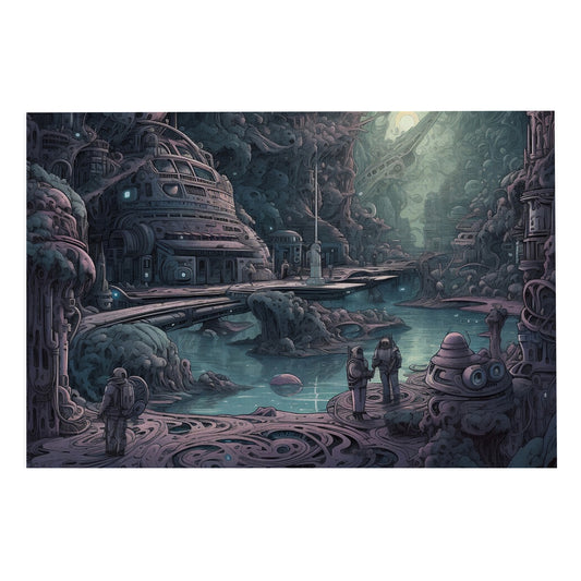 Astral Expedition: Dystopian Discovery - 1000 Piece Jigsaw Puzzle