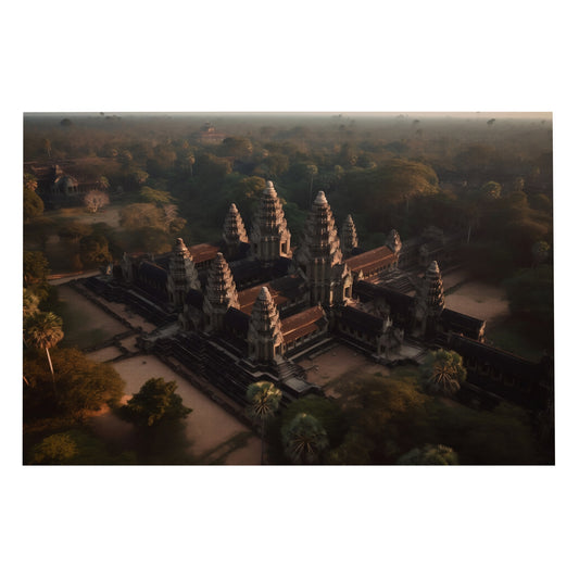 Angkor Wat Twilight Vista - 1000 Piece Jigsaw Puzzle