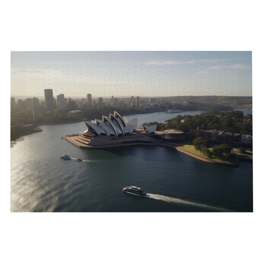 Soaring Over Sydney Opera House - 1000 Piece Jigsaw Puzzle