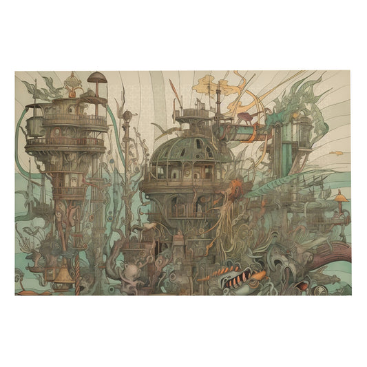 Mystical Maritime Resort -1000 Piece Jigsaw Puzzle