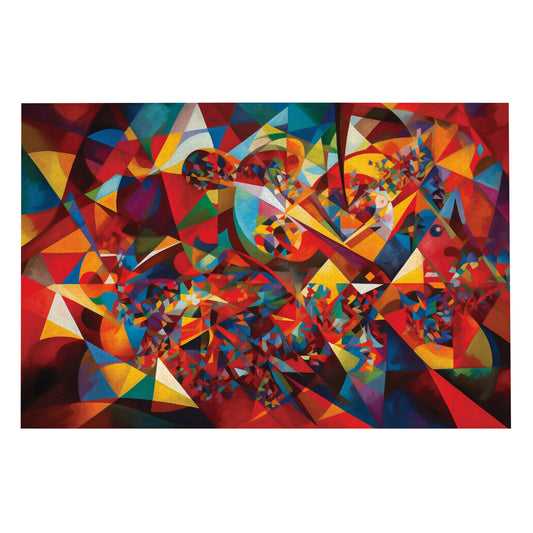 Kaleidoscope of Colors: Abstract Art - 1000 Piece Jigsaw Puzzle