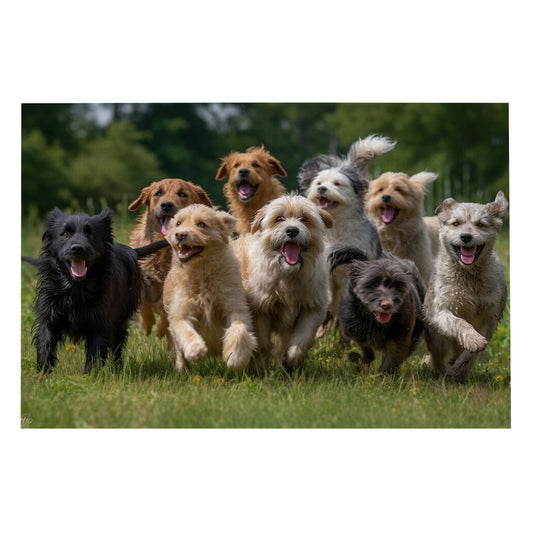 Canine Companions: Joyful Run - 1000 Piece Jigsaw Puzzle