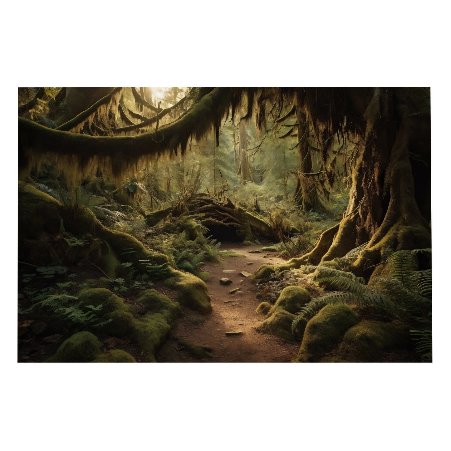 Majestic Northwest Old-Growth Forest - 1000 Piece Jigsaw Puzzle